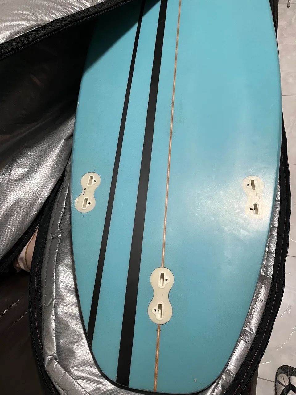 Prancha de Surf - Surf Shine com a capa  - Foto 4