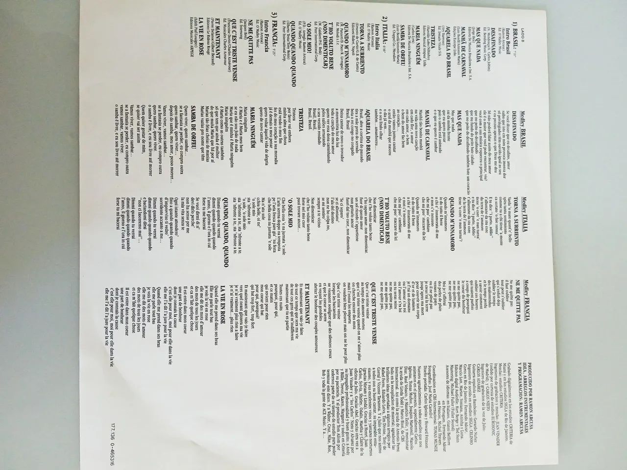 Disco de Vinil Julio Iglesias - Romances - Foto 3
