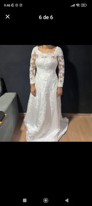 Vestido de noiva  - Foto 5