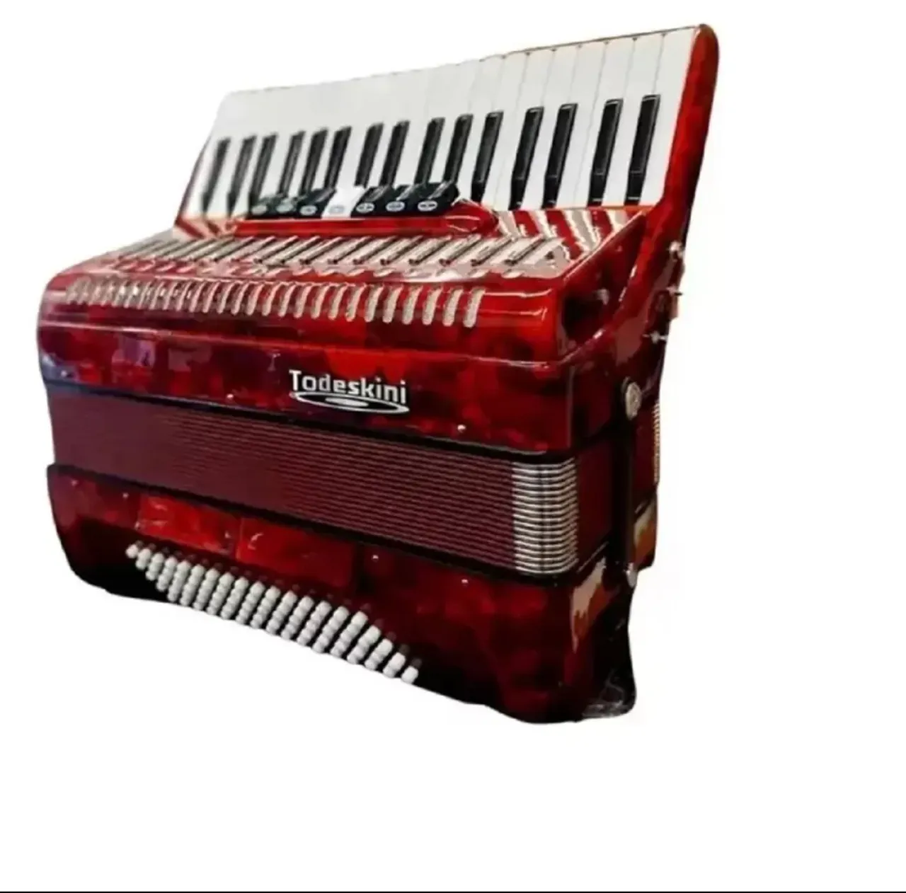 Acordeão Todeskini Vermelho