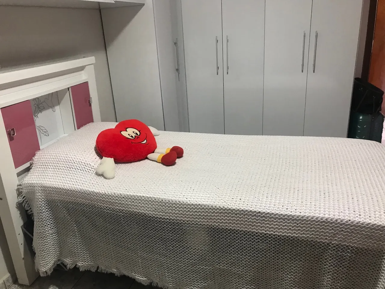 Cama Box de Solteiro com Cabeceira