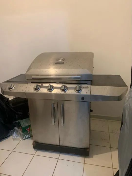 Churrasqueira a Gás Usada - Foto 4