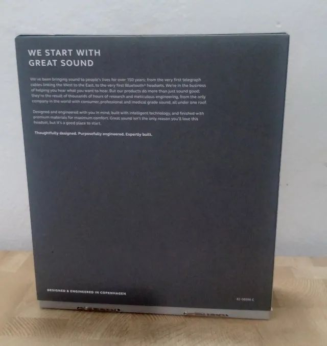 Fone / Hedfone sem fio Envolve 2 - 65 Jabra ( Sony ) na caixa sem uso  - Foto 4