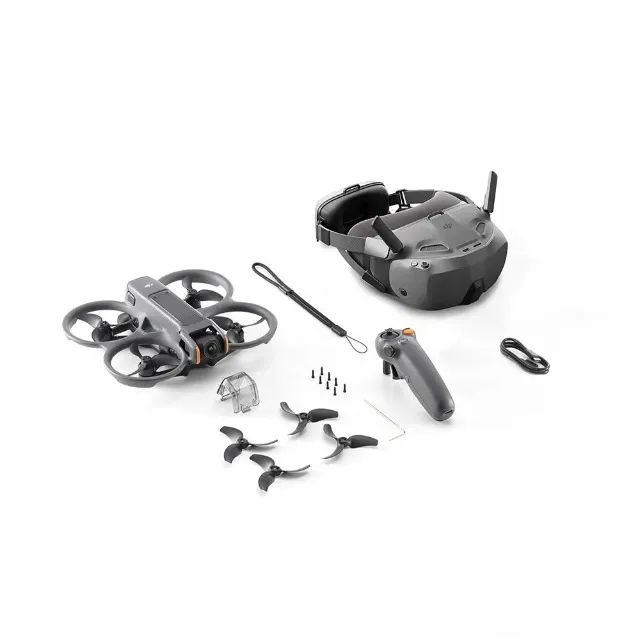 Drone DJI Avata 2 Fly Smart Combo (1 bateria DJI Goggles N3 & Motion 3) Novo Lacrado - Foto 2