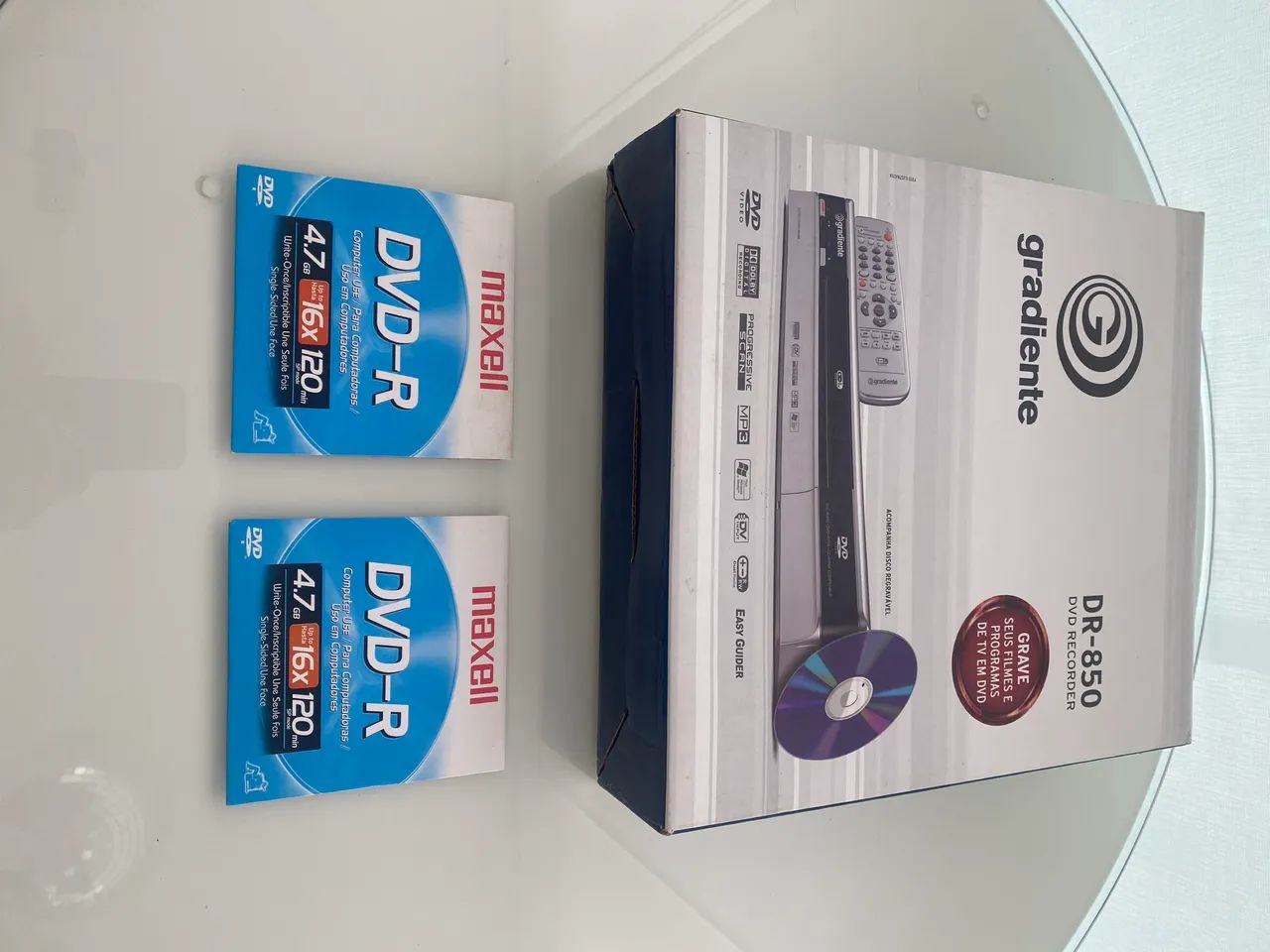 Gravador de DVD Gradiente na Embalagem  - Foto 2