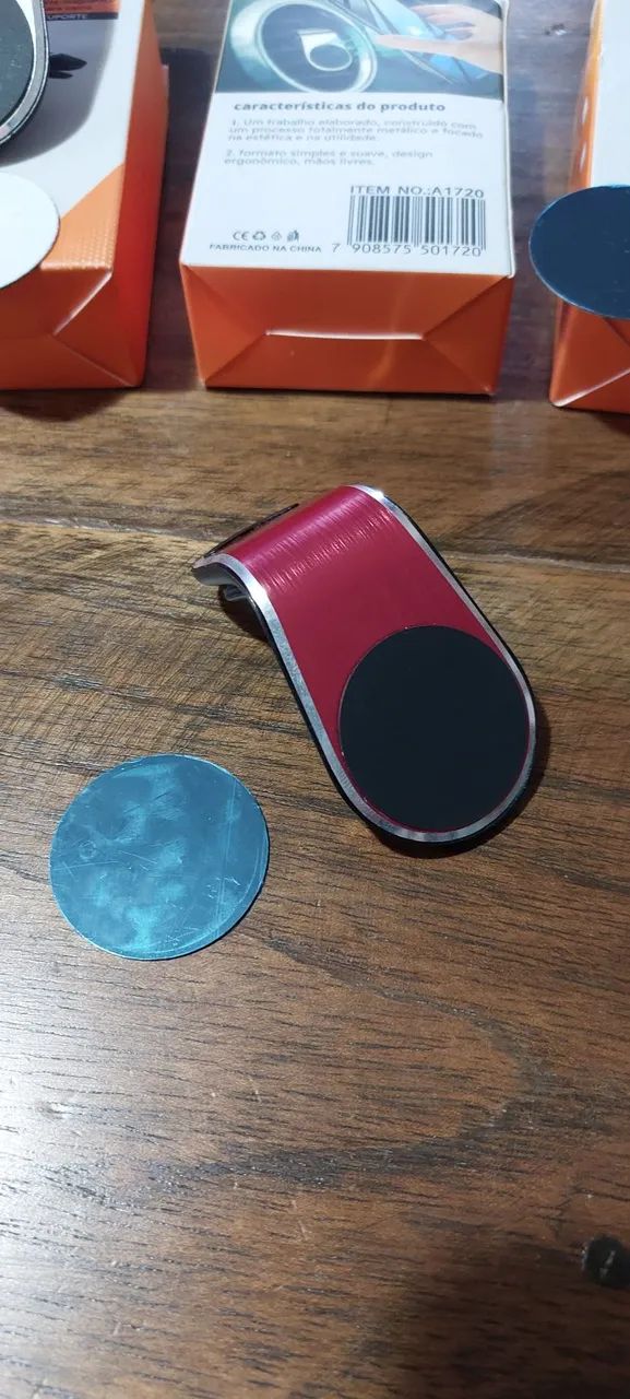 Suporte magnético para carro para celular. - Foto 4