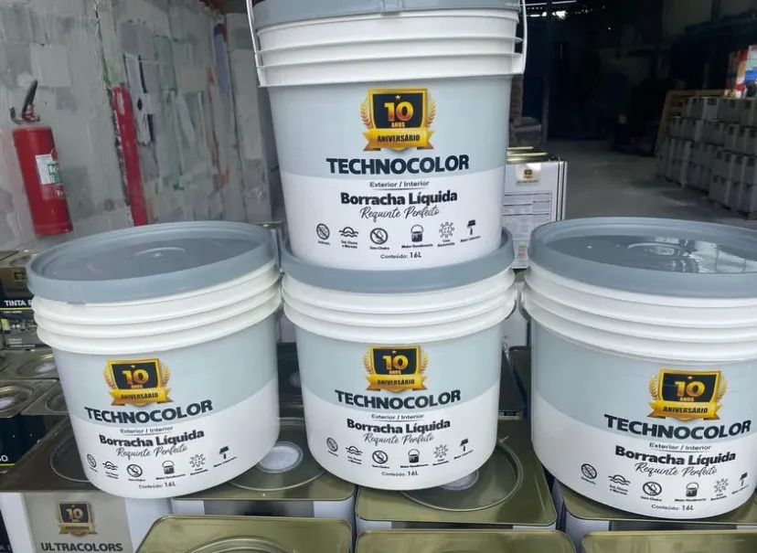Tintas emborrachada com preço de fábrica ótima qualidade ótima para infiltração  - Foto 6