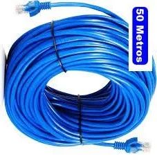 Cabo Rede 50 Metros Uso Interno Externo Rj45 Crimpado - Foto 2