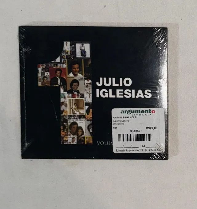 Cd: Julio Inglesias Volume 1 - Lacrado 
