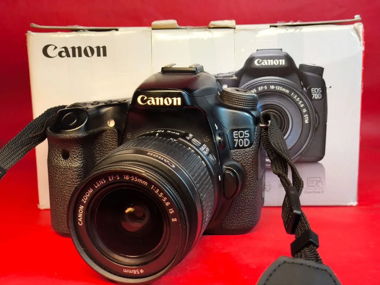 Canon 70d kit completo 