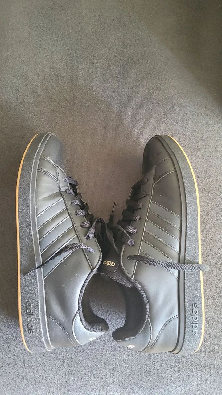 Tênis Adidas Preto Nr 44 - Foto 3