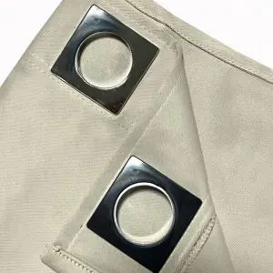 Cortina Blackout Corta Luz em Tecido 4m largura x 2,40m altura Cor Marfim - Foto 2