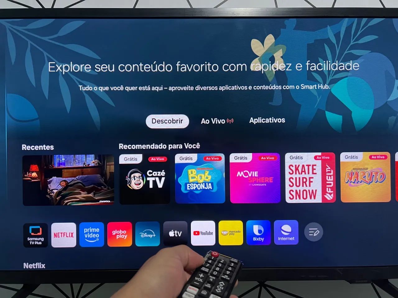 Smart TV Samsung - Explore seu conteúdo favorito