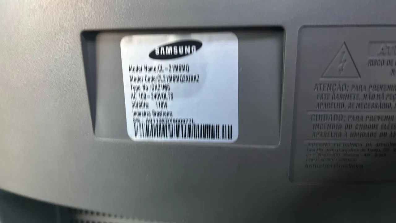 TV Samsung 21 polegadas tela plana - Foto 5