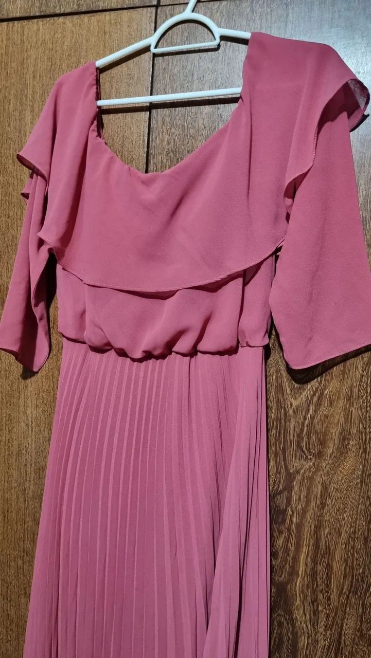 Vestido de festa em crepe  - Foto 5