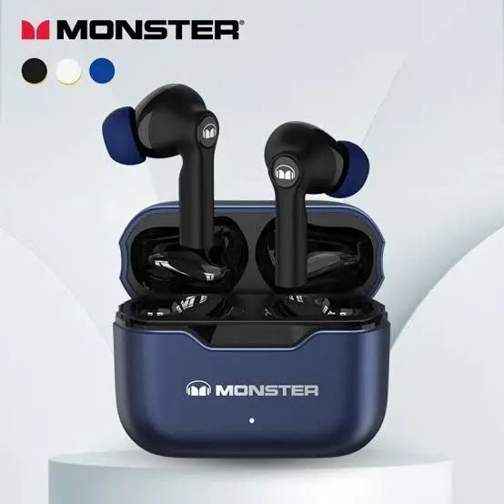 Monster kxt 02 Tws-fone intra-auricular Azul metálico Bluetooth 5.4