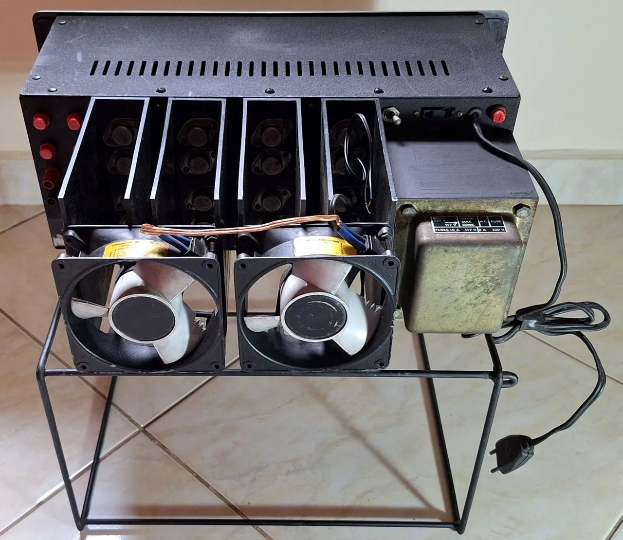 Amplificador de Potência Advance 550-X - Ótimo Estado de Conservação , LER ANÚNCIO  - Foto 4