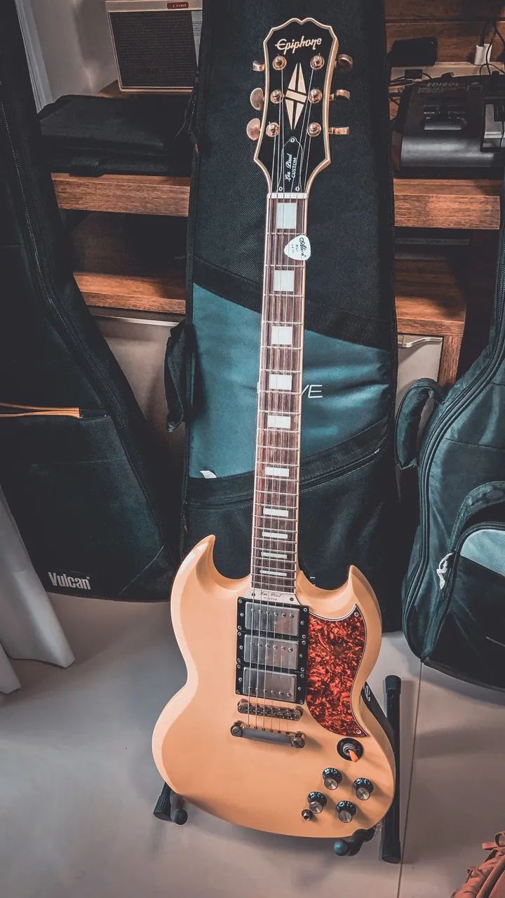 Guitarra Epiphone SG Custom G400 Reissue 61 