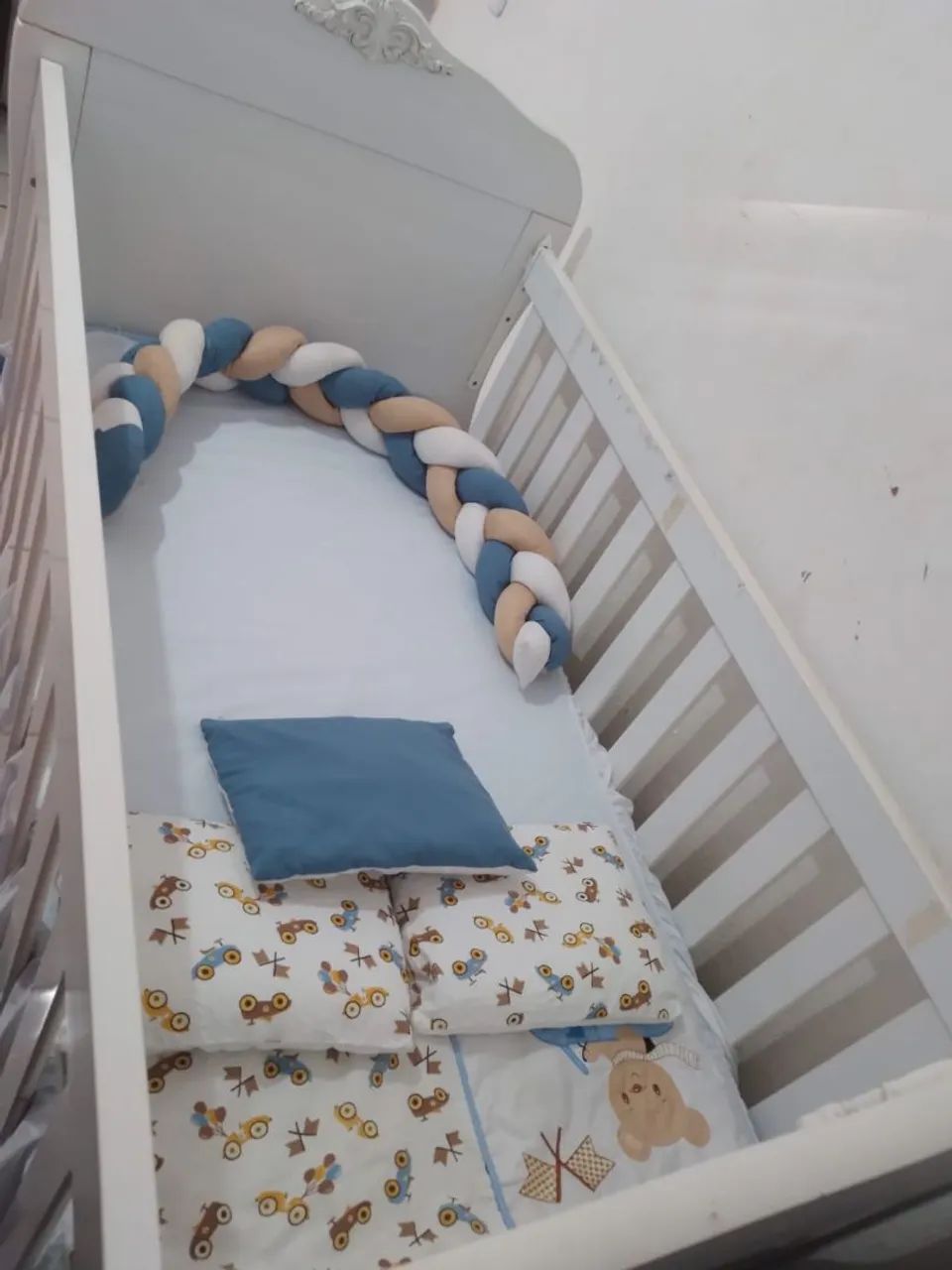 Berço bebê Branco - Foto 3