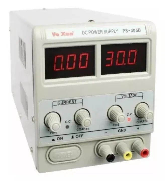 Forte DC digital de Bancada yaxun  YX 305D  bivolt 30v5A