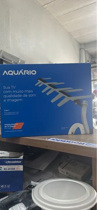 Antena Externa de TV Digital Aquário - Novo - Foto 5
