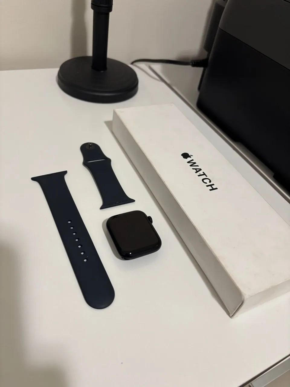 Apple Watch Série 2 44mm Meia-Noite Seminovo - GPS, Garantia, Bateria 98%!