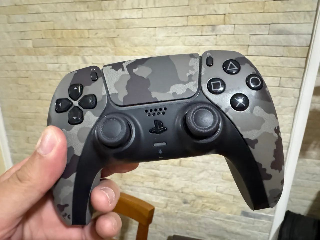 Controle PlayStation 5 Dualsense Camuflado PS5 exército - Peças e ...