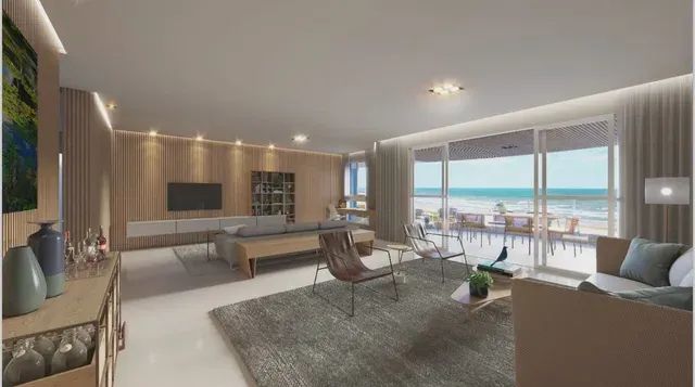Apartamento Padrão no Sky Residence Atalaia - Frente Mar  com 132m² ,2 suites ,3 banheiros