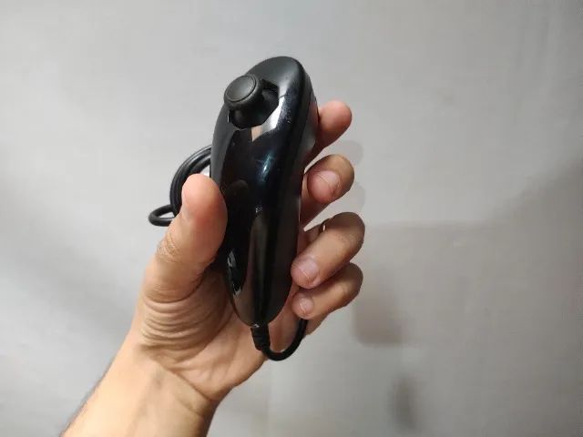 nunchuck wii original preto - Foto 4