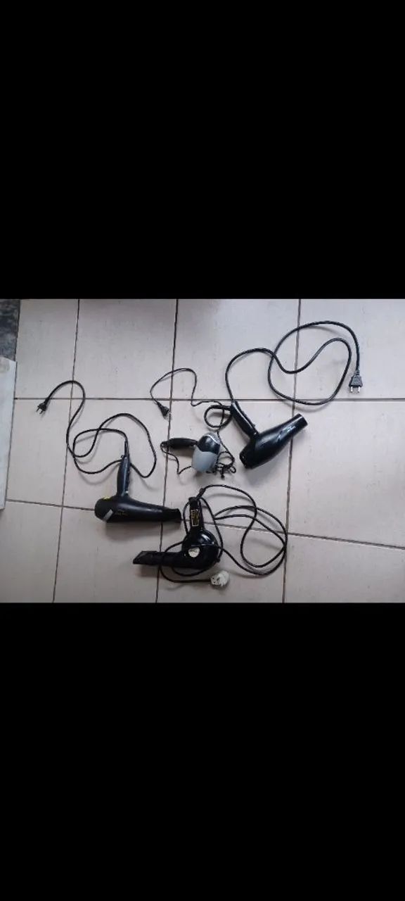Secadores de cabelo todos por.35,00