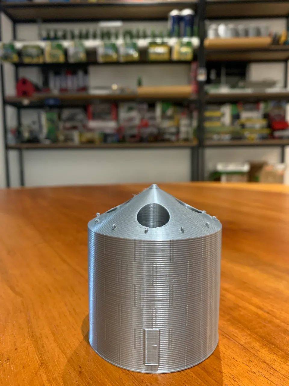 Miniatura Silo Porta Canetas 3D - Foto 3