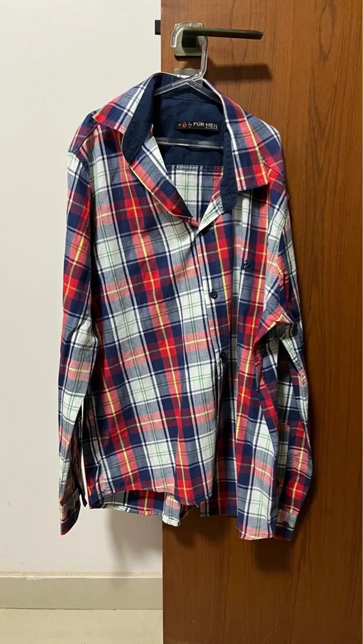 Camisa Xadrez infantil  - Foto 4