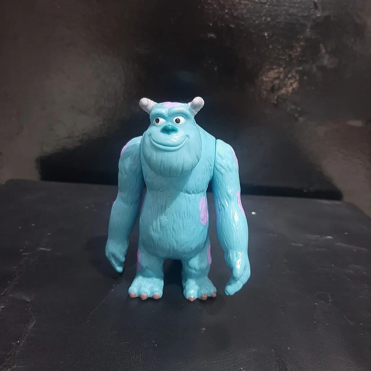Sulley Monsters S.A Original Estrela - Disney/Pixar - 12cm - Braços articulados-conservado