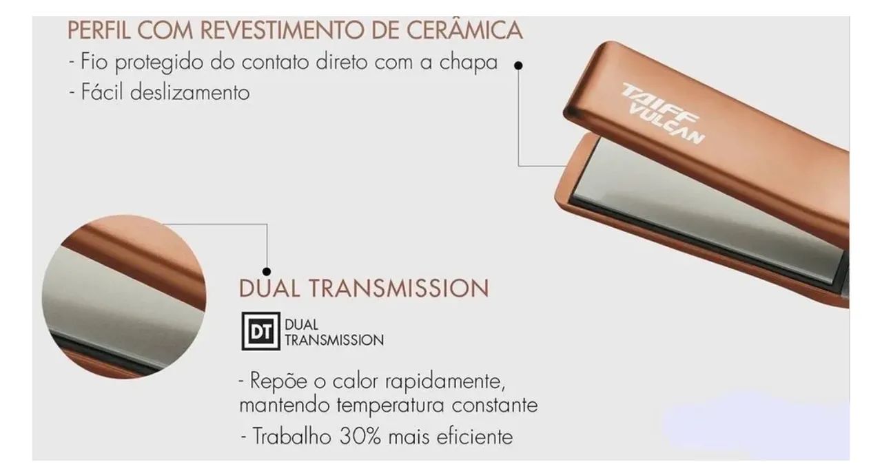 Chapinha Taiff Vulcan Bronze - Foto 3