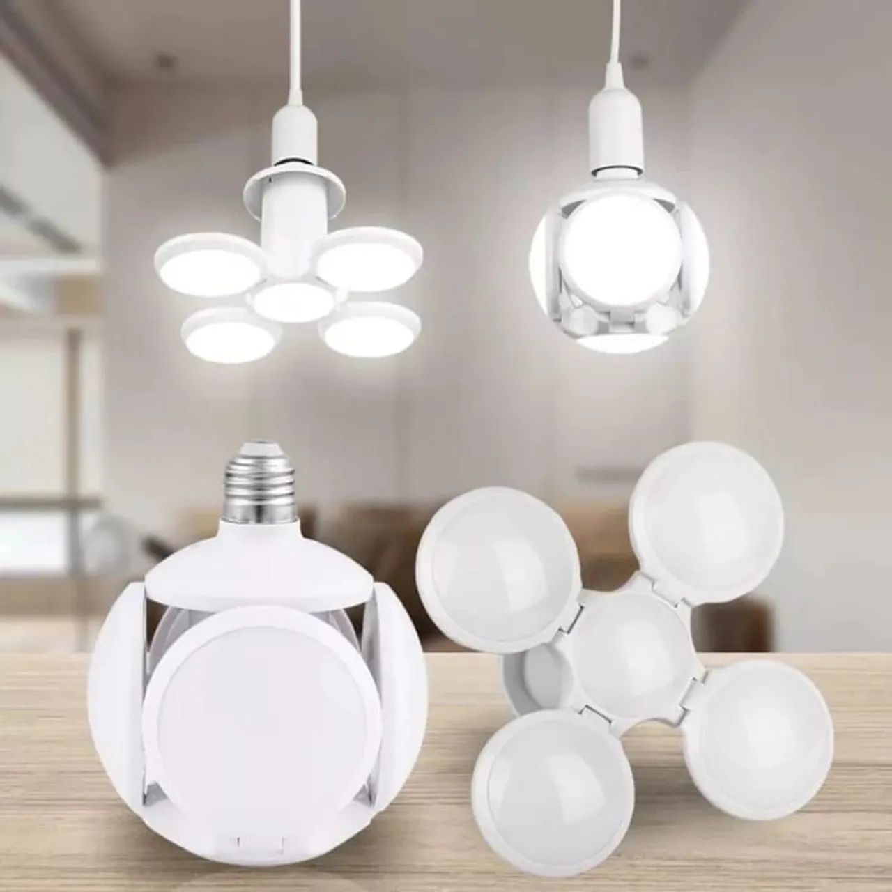 Luminária LED 5 Cabeças Giratória - Iluminação Moderna - Foto 3