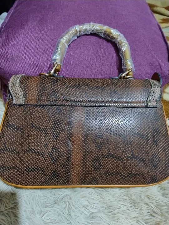 Bolsa de Ombro Mondain - Marrom - Nova - Foto 2