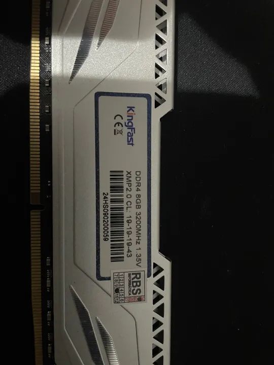 Memória ram 8g 3200mhz nova - Foto 4