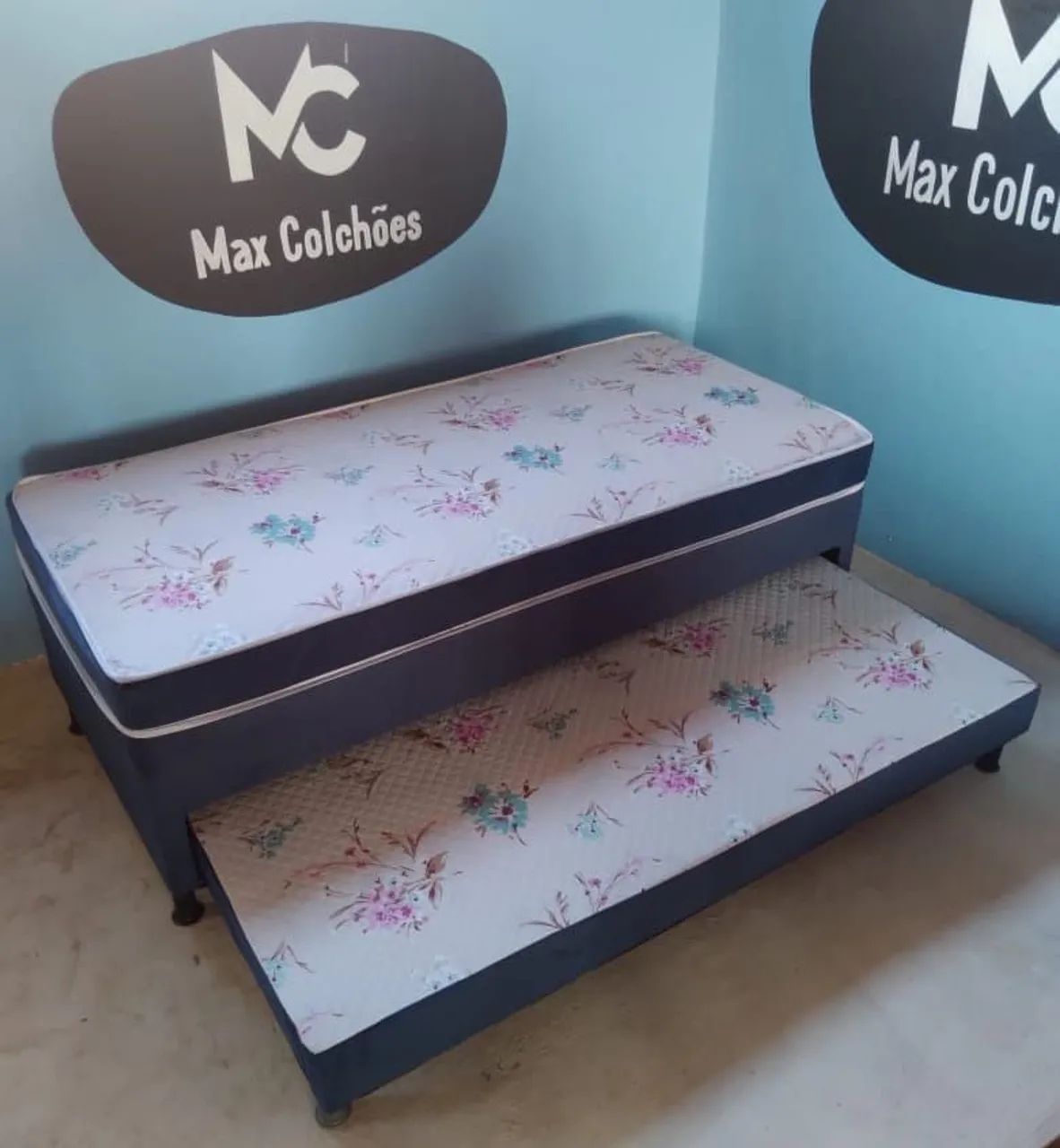 Cama Box Solteiro com Cama Auxiliar - Bicama - Foto 2