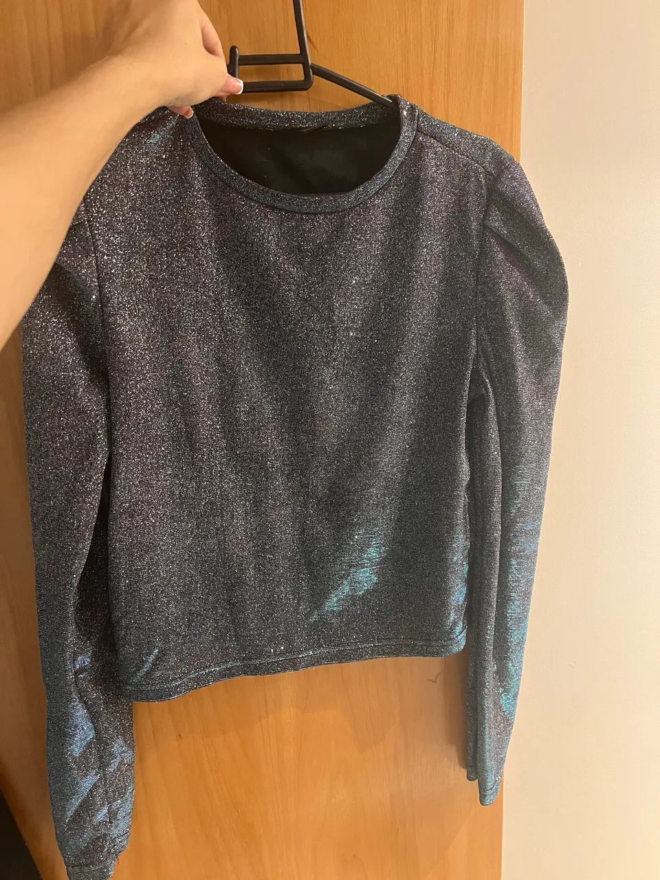 Camisa brilhosa SHEIN  - Foto 2