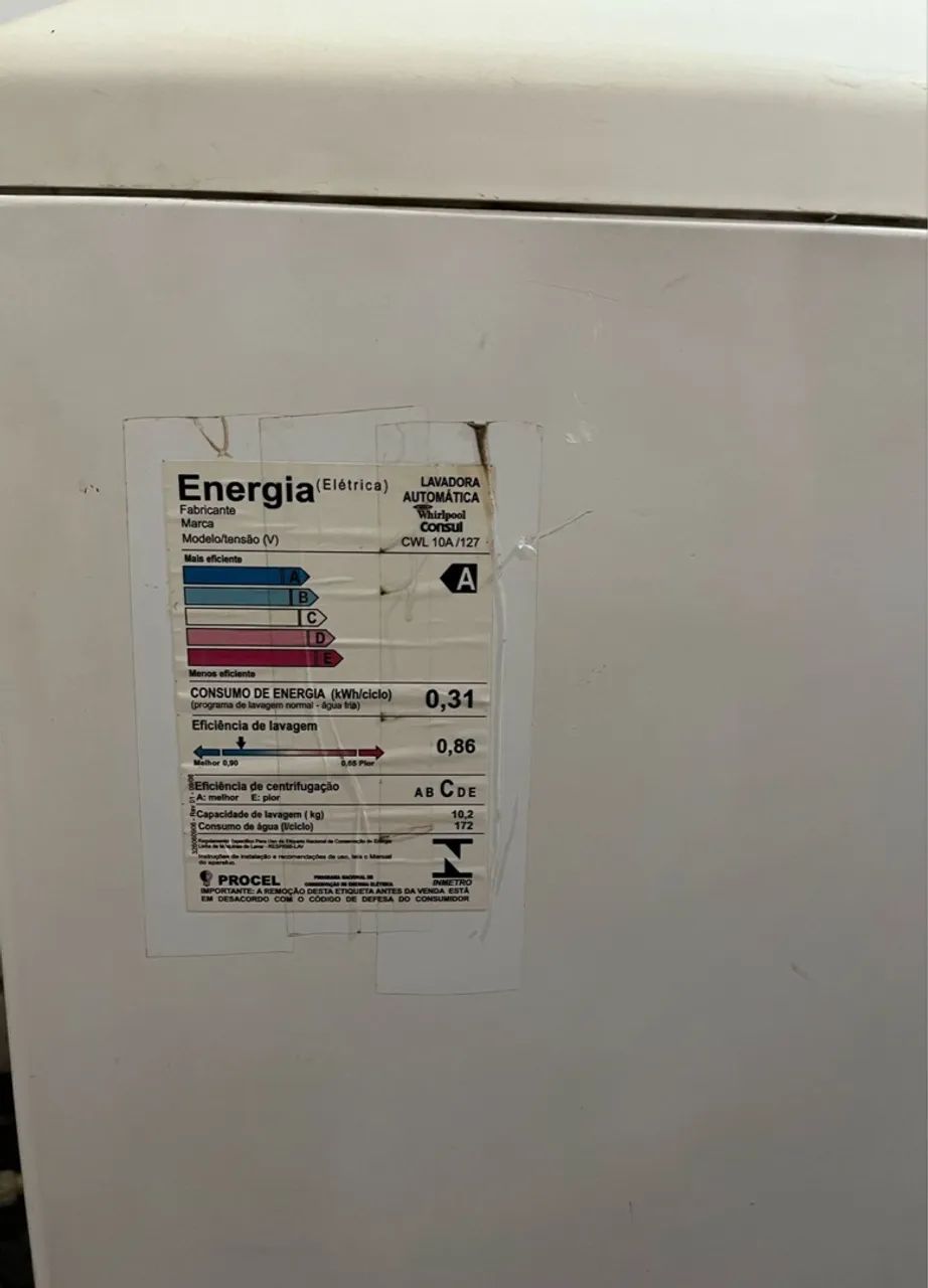 Máquina de lavar Cônsul 10kg - Foto 3