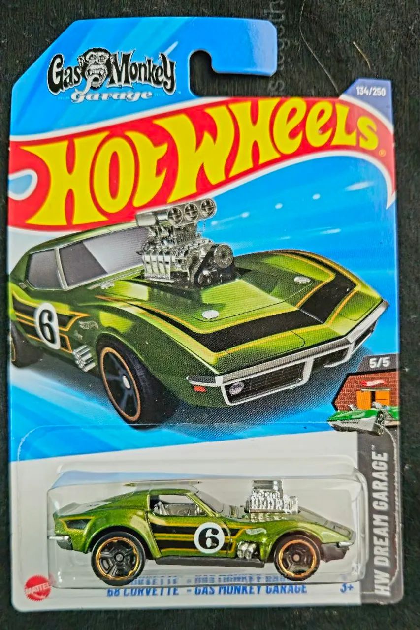 Hot Wheels 68 Corvette Gas Monkey Garage  - Foto 3
