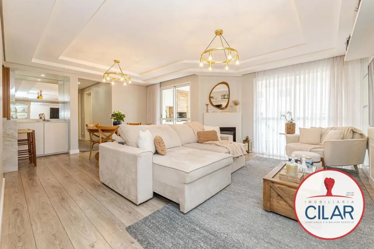 Imobiliária Cilar Vende Apartamento 3 Quartos no Campo Comprido com 129,59m², Ref. 100835.