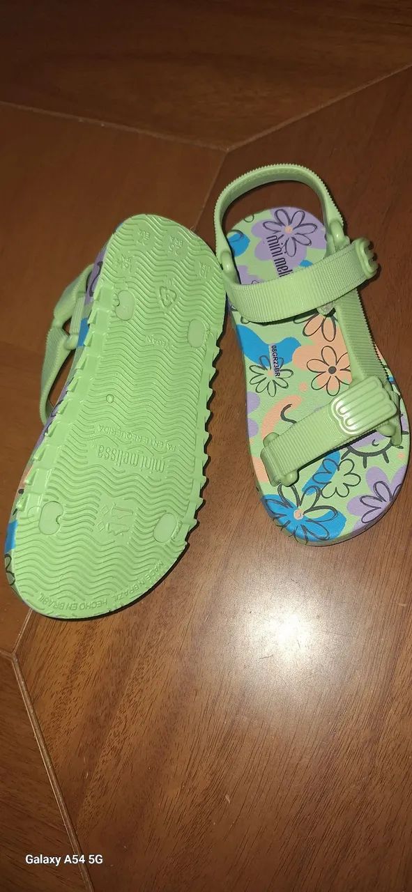 Sandália Mini Melissa Infantil T25