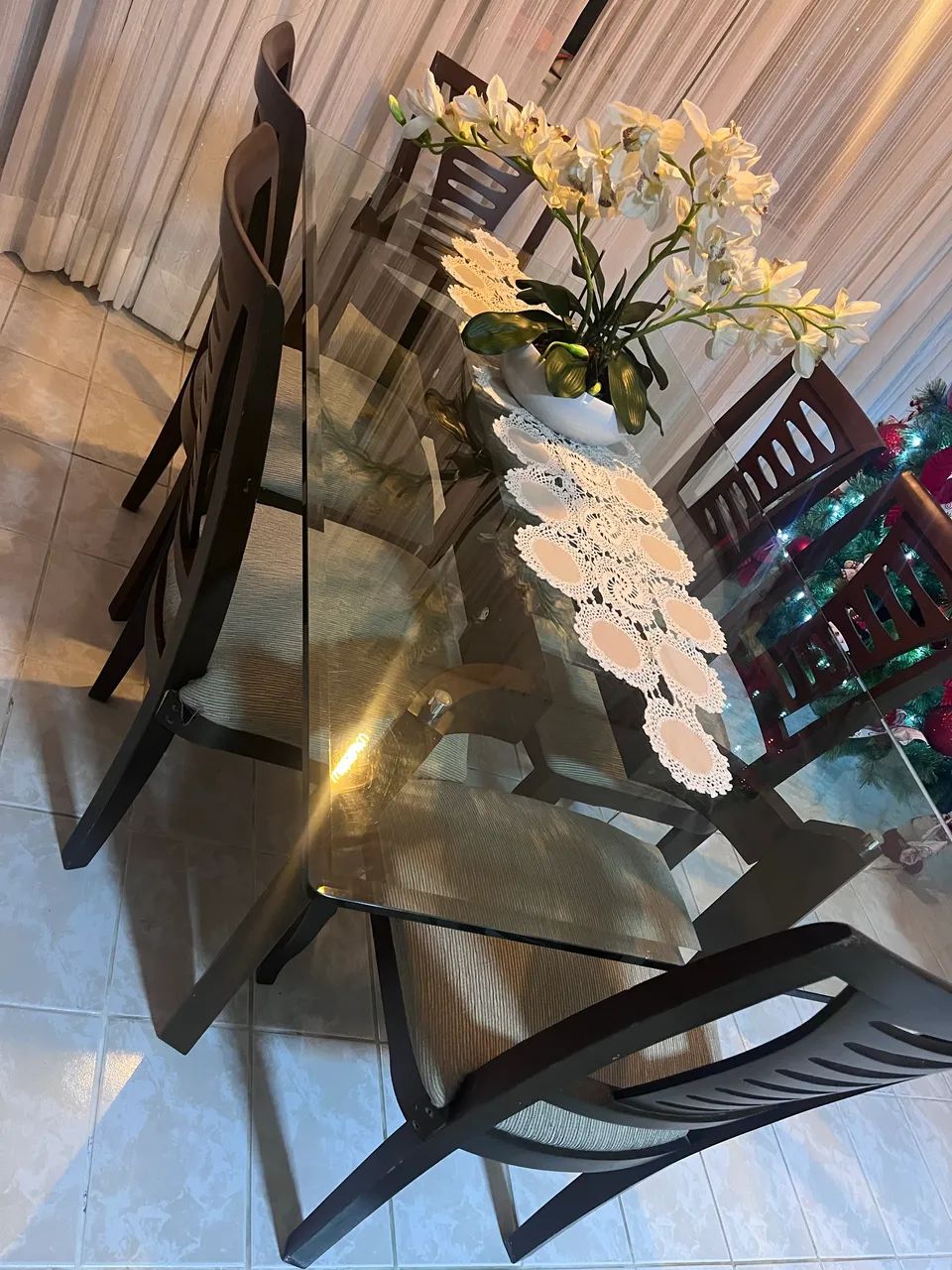 Mesa de jantar com 6 cadeiras  - Foto 4