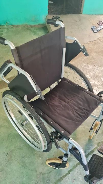 Cadeira de Rodas Dobrável em Alumínio Start M1 - Ottobock - Foto 6