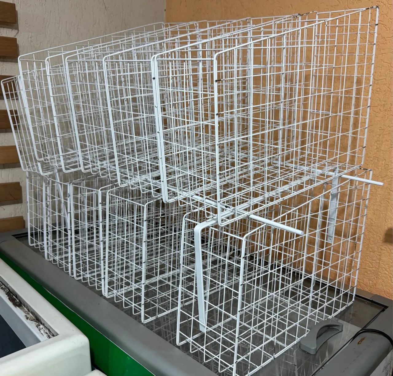 Cestos para freezer expositor (polpas, picolés e outros).