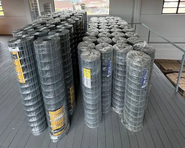 Tela Soldada 5x10 fio 1,65mm 1,50x25m