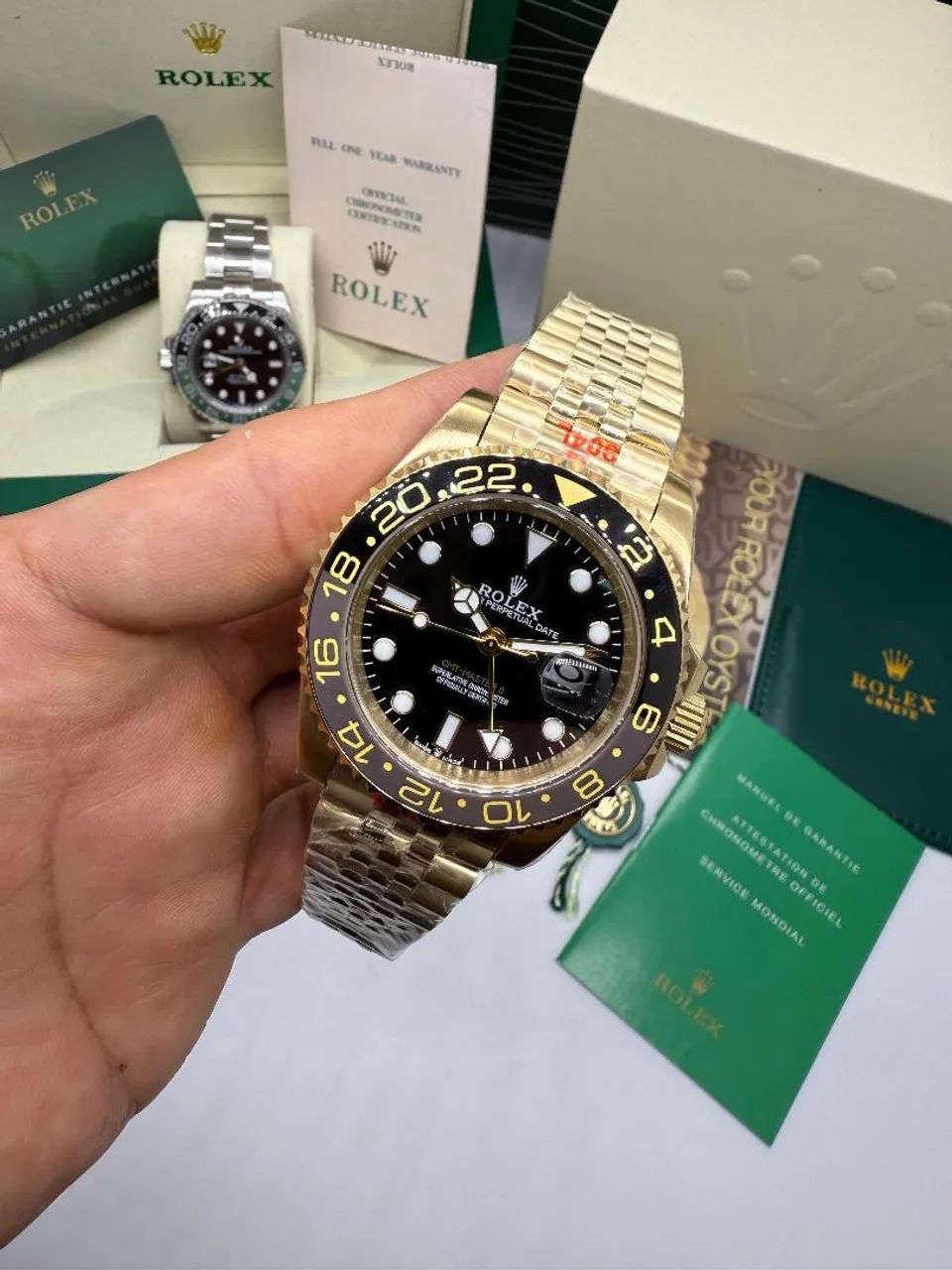 Relógio Rolex GMT Master 2 Premium AAA+
