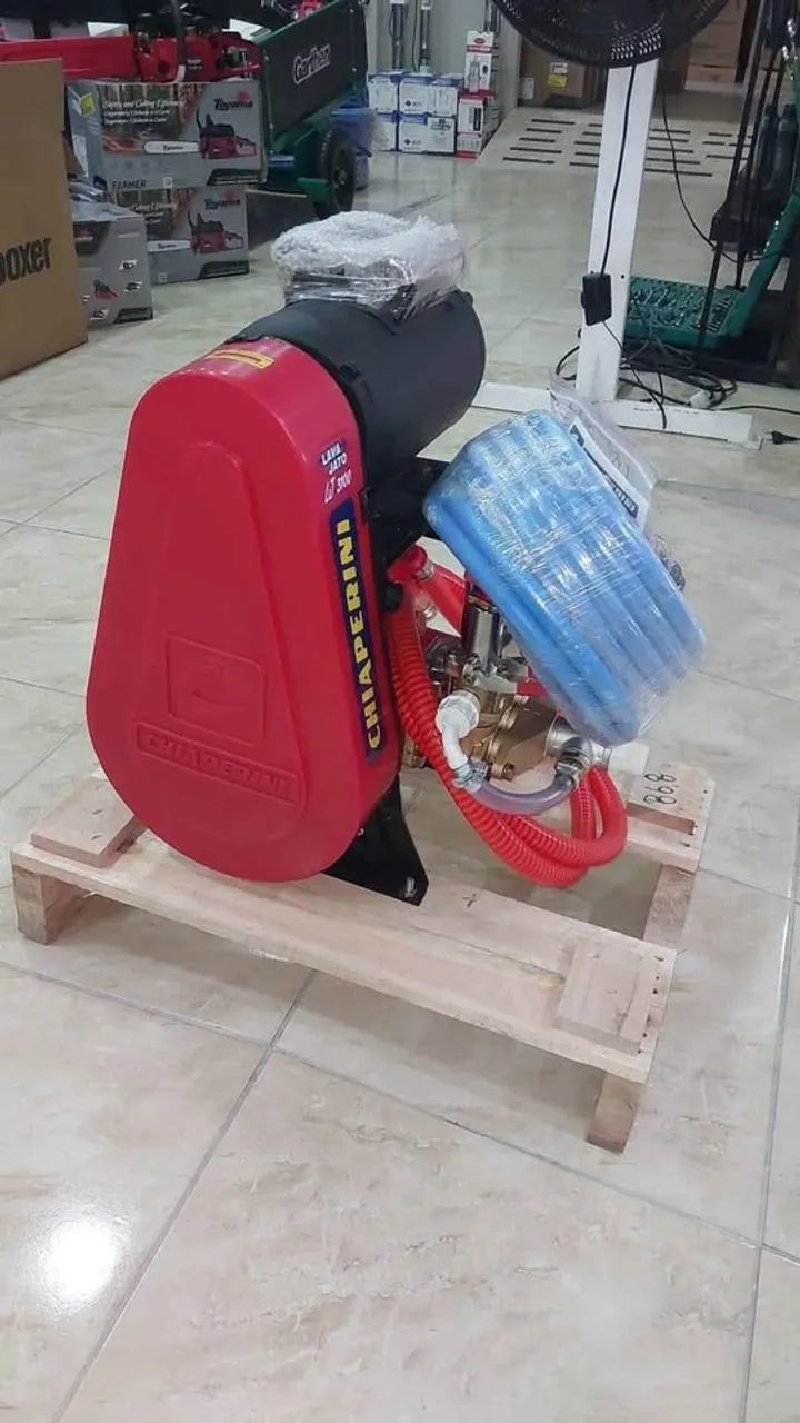 Lavadora para Lavajato Profissional de 3cv e 10m de mangueira Chiaperini(Nova) - Foto 2