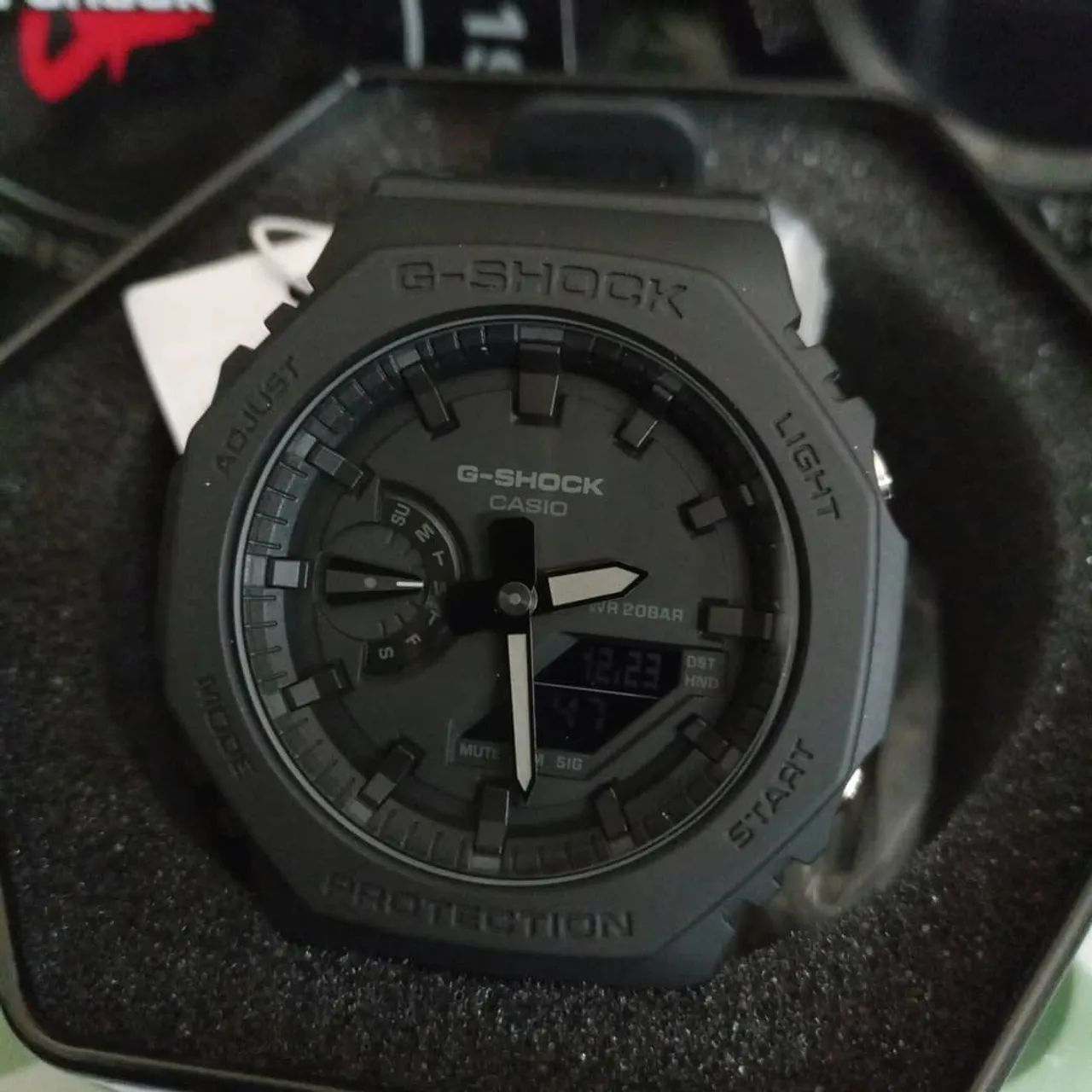 Relógio G-SHOCK GA-2100-1A1DR - NOVO, ORIGINAL E COM CERTIFICADO DE GARANTIA